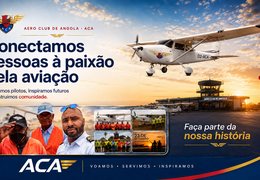 Aero Clube ao pôr do sol