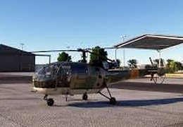 Helicóptero em operação
